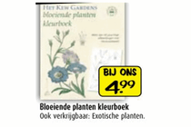 bloeiende planten kleurboek