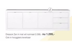 dressoir zen