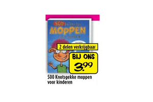 500 knotsgekke moppen voor kinderen