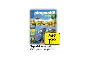 playmobil zomerboek