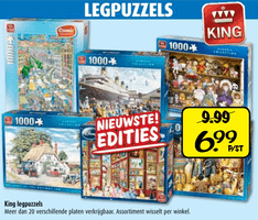 helpen de elite Weven King legpuzzels €6,99 per stuk - Beste.nl