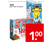 tjolk pak 1 liter of 3 pack
