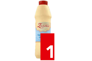 zaanse halfvolle mayonaise 750 ml