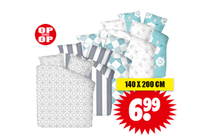 dekbed overtrekset