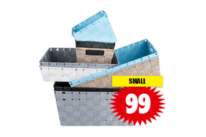 gevlochten opbergmand small