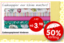 cadeaupapierset kinderen