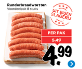 runderbraadworsten
