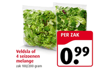 veldsla of 4 seizoenen melange 