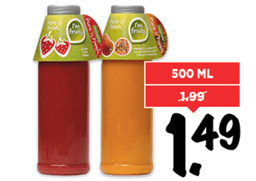 pure amp fresh smoothie