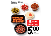 tapas of olijven