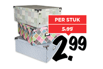 kartonnen opbergdoos
