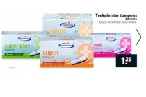 trekpleister tampons 32 stuks