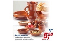 tapas servies serie classico