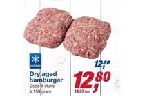 dry aged hamburgers