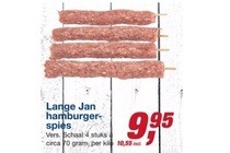 lange jan hamburgerspies