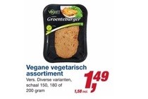 vegane vegetarisch assortiment