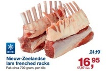 nieuw zeelandse lam frenched racks 
