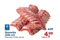  spareribs wide cut 