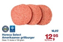 horeca select amerikaanse grillburger 