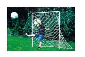 metalen voetbalgoal