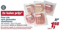 fine life vers gesneden vleeswaren