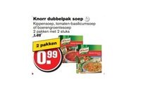 knorr dubbelpak soep 