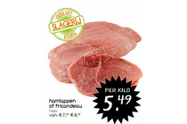 hamlappen of fricandeau 