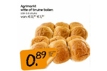 witte of bruine bollen