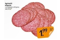agrimarkt snijworst