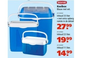 Curver koelbox blauw met wit vanaf Beste.nl