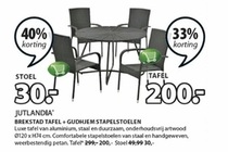 jutlandia brekstad tafel  gudhjem stapelstoelen