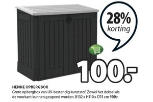 henne opbergbox