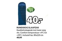rundskog slaapzak