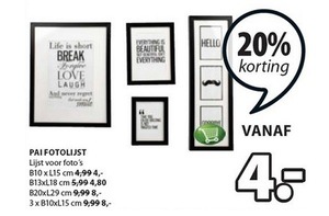 pai fotolijsten