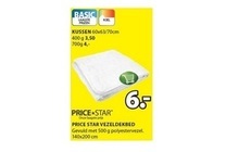 price star vezeldekbed of kussen