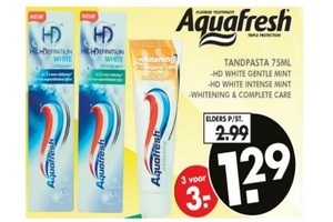 aquafresh tandpasta