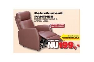 relaxfauteuil panther