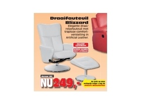 draaifauteuil blizzard