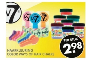 haarkleuring color ways of hair chalks