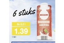 milsani yoghurtdrink aardbei