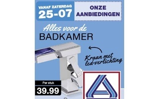 Mathis mechanisme droog Kraan met LED-verlichting voor €39,99 - Beste.nl