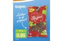 rozijnen