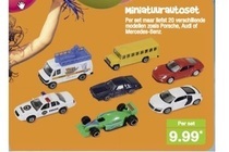miniatuur autoset