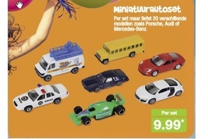 miniatuur autoset