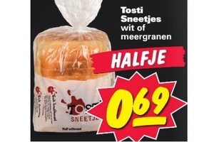 tosti sneetjes