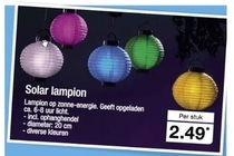 solar lampion