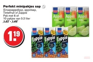 perfekt minipakjes sap