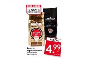 lavazza espressobonen