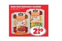 daily chef hollandse maaltijd 3 vaks