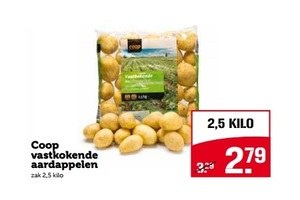 coop vastkokende aardappelen